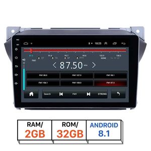 Android 2DIN Car DVD Radio GPS Multimedia Odtwarzacz Unit dla Suzuki Alto 2009-2016 RAM 2GB + ROM 32 GB