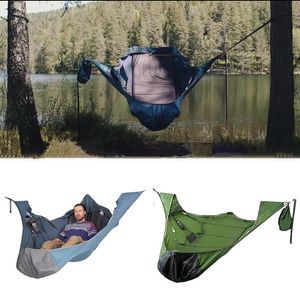 Tendas e abrigos deitados de chapas acampadas ao ar livre Hammocks Kit de suspensão de tenda