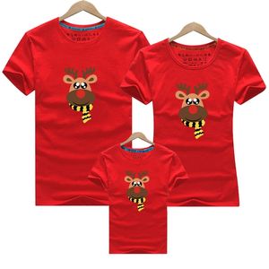 Letnia matka córka ubrań rodziny pasujące stroje Boże Narodzenie mamusia i ja wygląda T-shirt ojciec mama syn dziecko odzież 210417
