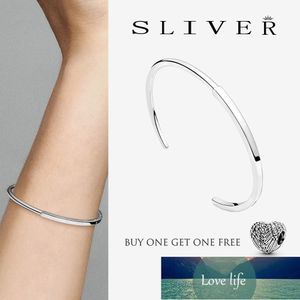 925 Sterling Silber Mode Schlangenkette Basic Armband passen Original Charms Silber Perlen für Frauen Mädchen DIY Herstellung von Schmuck Geschenk Fabrikpreis Expertendesign Qualität