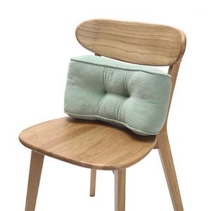 Kudde / Dekorativ kudde Multiuse Floor Chair Seat Cushion Rektangel Tjock Midja Brace Support Pad Back Kasta sittande dekorativa