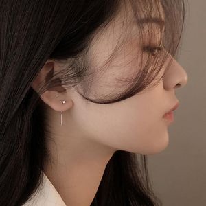 Koreanische Baumeln Ohrring Geometrische block Lange Quaste Bar Tropfen Ohrringe Für Frauen Minimalismus Ohr Linie Kpop Schmuck Geschenk