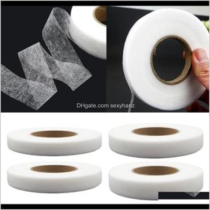 Sying Notions Tools Apparel Drop Delivery 2021 4x White 1CM1DOT5CM2CM3CM fusing Tape Adhesive Patchwork Diy Craft Accs 70yards Utbyl