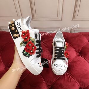 Najlepsze nowe designerskie klasyczne buty Summer Casual Buty damskie męskie czaszki skórzane buty punkowe spersonalizowane trampki modowe