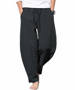 2020スプリングヒップホップハーレムパンツ男性カジュアルルーズズボン巾着ジョガーズブラックパンツプラスサイズM-5XL X0615