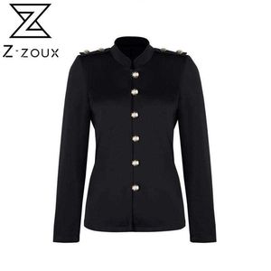 Mulheres blazer único breasted manga comprida senhoras casaco preto feminino feminino jaqueta de terno feminino mais tamanho 210524