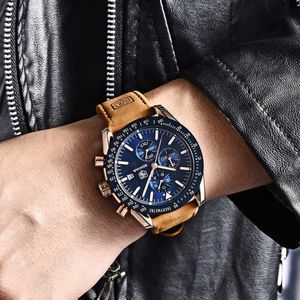 Benyar Men يشاهد العلامة التجارية Silicone Silicone Strap Sport Sport Quartz Chronograph Watch Clock Clock Relogio Masculino 2106092930