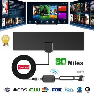 Antenna HDTV digitale per interni Antenne satellitari Smart TV Antenna radio TV Surf Fox DVB-T2 DVB-T ATSC ISDB DTV Antenne interne