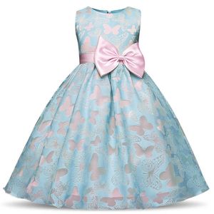 Abiti da principessa delle ragazze Abbigliamento da ragazza per bambini per il compleanno Tulle Girls Party Vestidos Costume per età 3 4 5 6 7 8 9 10 anni Kid Q0716