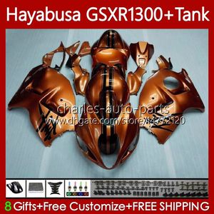 Body Kit för Suzuki Hayabusa GSXR 1300CC 1300 CC Ny Orange 2002 2003 2004 2005 2006 2007 74NO.140 GSX-R1300 GSX R1300 GSXR-1300 96-07 GSXR1300 96 97 98 99 00 01 Fairings