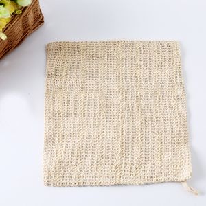 25x25cm Naturalny Cambric Prysznic Scrubber Kwadratowy Ręcznik do kąpieli Body Ciała Ciała