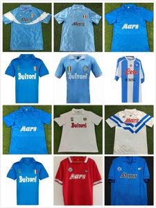 Retro classic 1986 1987 1988 1989 1991 1992 1993 koszulka piłkarska Napoli 86 87 88 89 90 91 92 93 camiseta maillot MARADONA koszulka piłkarska