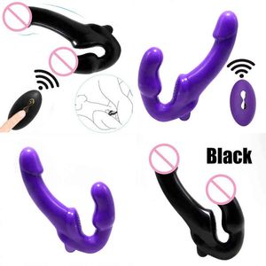 NXY Dildos Starke Vibration G-Punkt-Stimulator Sexspielzeug Drahtlose Fernbedienung für Frauen Masturbation Massagegerät 0121