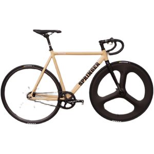 700C Fixie Bike Bicycles Track Racing Bike Aluminum Alloy Frame Cycles With CNCFull Alloy Crankset Men and Women City Riding