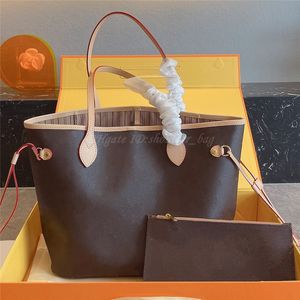 Handtaschen Umhängetasche Luxus Designer Tote Mama Geldbörse Einkaufsbrief Blumenstreifen Offene Innentasche mit Reißverschluss Umhängetasche Wimpernpaket Verbundkosmetiktaschen