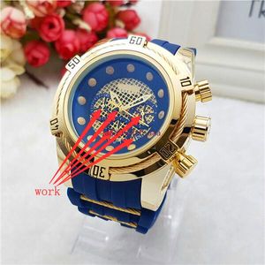 Nieprawiedliwiony rezerwat 100% funkcja Wszystkie małe prace kwarcowe mężczyźni moda business Watch reloj hombres dropshipping