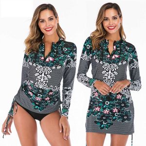 Tankini artı boyutu mayo push up mayo kadın elbise büyük boy yüzme yüzme mayo etek plaj giyim monokini 5xl 210604