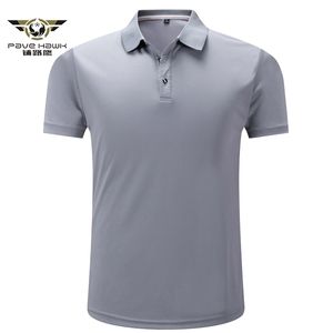 Men's Polo Shirt Summer Casual Cotton Polyester Short Sleeve Shirt Breathable Camisa Polo Para Hombre Jerseys Golftennis Shirt 210401