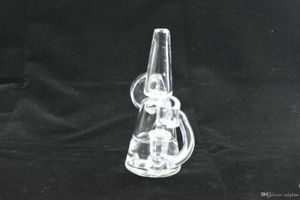 Cachimbo de vidro, tubo de fumo da equipa de Dab, boggs recycler Bubbler 14 mm articulação, concessões de preço direto da fábrica