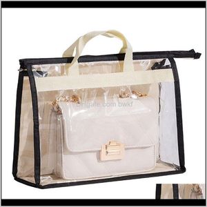 Organizzazione delle pulizie Casa Gardenhandbag Dust Bag Protect Er per forniture per la camera da letto Decorazione Armadio guardaroba trasparente a prova di umidità