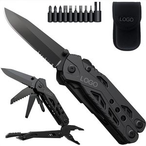 Multitool Knife,16 in 1 Multi tool Pliers Pocket Knifes with Bottle Opener Screwdriver Etc.Christmas Gifts Stocking Stuffers for Men Women.Great for Camping Work