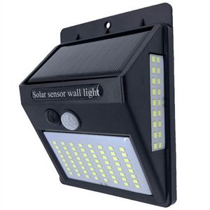 222 100 LED Lampka słoneczna Zewnętrzna lampa słoneczna z czujnikiem ruchu Słoneczna światło słoneczne Światła światła światła dla dekoracji ogrodowej