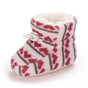 Wholesale cute toddler girl boots for sale - Group buy Boots Winter Infant Toddler Born Cute Wool Warmth Shoes Girls Boys First Walkers Super Keep Warm Snowfield Booties Boot