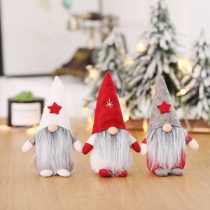 Party Supplies Christmas Faceless Rudolph Dolls Ornaments Cartoon Barn docka grossist utrikeshandel
