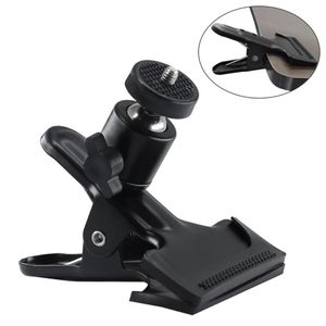 Camera Holding Mount Multi-function Clip Clamp Holder Mount with Standard 1/4 Screw Fit for GoPro Flash Lights Stand