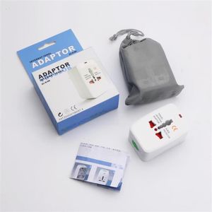 Wholesale universal world travel adapter for sale - Group buy Universal Travel charger Adapter All in one International World Travel AC Power Converter Plug Adaptor Socket EU UK US AU FASTSHIP ina16