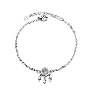 Charm Armbänder Romantischer Traumfänger Minimalistische Stil Silber Überzogene Armband für Frauen Mode Luxus Schmuck Adjuestable Bangle Geschenke