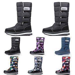 Günstigerer Rabatt, Schneestiefel für Damen und Herren, modisch, hoher Mini-Knöchel, kurzer Winterstiefel, Damen, Mädchen, Herren, Damen, Stiefeletten, warmes Baumwollfell, rutschfest, für den Außenbereich, Größe 36–47