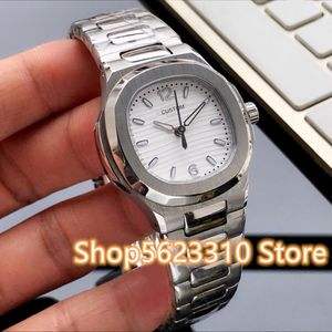 Luxury Women Mechanical Wrist Watch Classic Tourbillon Automatisk självvindklockor Fashion Geometric Square Steel Watch