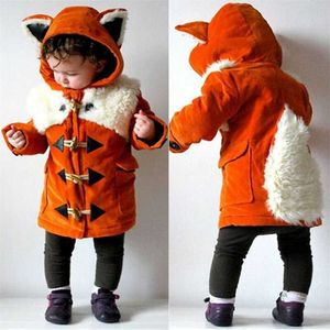 Cartoon Cute Jackets tops For Toddler kids baby boys girls Outerwear Windbreaker Fleece Hoodies Coat 211204