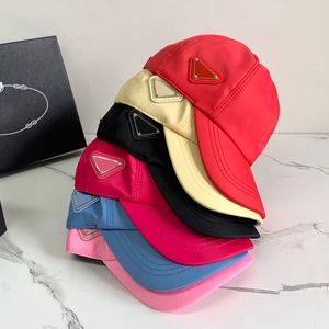 Hüte, Schals, Handschuhe, Sets, Ballkappen, Damen, Nylonmütze, Herren-Baseballmütze, Designer, taillierte Mützen, Hüte, seitliches Dreieck, Casquette, Geschenk 2105284SX