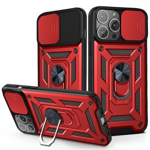 Armor Ring Stand Camera Lens Protection Case для iPhone 12 Pro Max 11 XR XS 7 8 плюс Samsung A71 S21 Ультра противоударный магнитный держатель задняя крышка