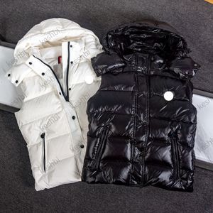 Women High Quality Fashion Down Jacket Vests Casual Sleeveless Casual Hooded Jackets