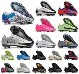 2021 Mens Soccer shoes Phantom GT Elite 3D FG Boys Football Boots Cleats Size 39-45