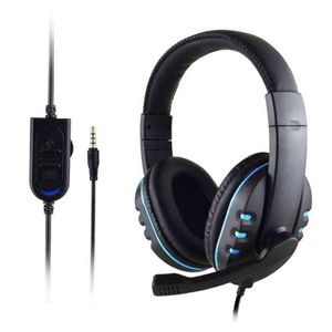 Gaming Headset Stereo Surround Наушники 3,5 мм Проводной микрофон для Gamer для ноутбука PS4