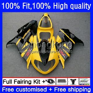 Wtryskiwacze Formy Maryncje dla Suzuki Srad Yellow Black TL1000 TL 1000 R 1000R 98-03 Nadwozie 30NO.4 TL1000R 98 99 00 01 02 03 TL-1000R 1998 1999 2000 2001 2002 2003 OEM Ciała