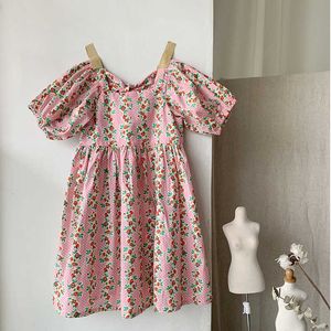 Mihkalev Baby Girl Lolita dress For Kids Summer 2021 Princess Dress Children Ruffles Tutu Dress Girls Clothing vestido verano Q0716