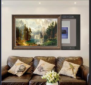 Wholesale glasses photo frame for sale - Group buy Multi Media Hanging Picture on the Wall of Living Room Office