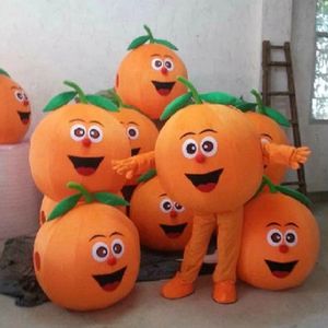 Halloween orange maskot kostym högkvalitativ tecknad tema tecken karneval unisex vuxna storlek jul födelsedagsfest utomhus outfit