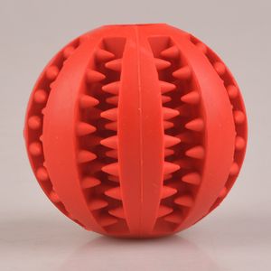 Rubber Chew Ball Hond Speelgoed Training Speelgoed Tandenborstel Chews Toy Food Balls Pet Product Drop Ship S2