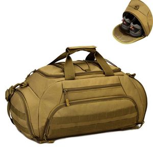 Borse da esterno 35L Borsa da palestra Zaino Zaino Tattico Militare Molle Molle Esercito Impermeabile Sport sportivi Camping 14 '' Laptop Camera Uomini MochiLa XA335WA