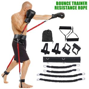 Resistance Bands Gym Bouncing Strength Training Equipment Leg Arm Sports Fitness For Basketball Volleyball And Football
