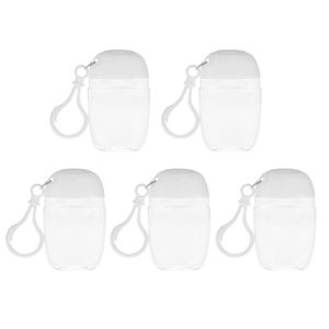 Garrafas de armazenamento frascos de 1pc plástico transparente garrafa vazia viajar de tamanho pequeno lampe de lampe reutilizável mini recipiente líquido portátil