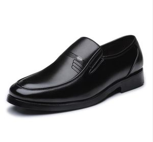 Homens Oxford imprime vestido estilo clássico sapatos de couro preto azul vermelho lace up formal moda negócios