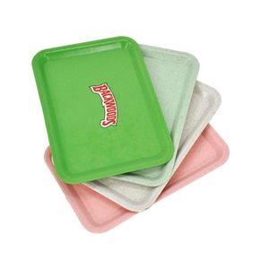 Custom High Quality Rolling Tray Plastic Smoking Accessories 18 x 12cm Mini Sizes Small Hand Roller Roll Cases Colorful Smoke Serving DIY Trays