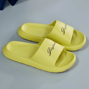 Top Quality Fashion women men home slippers indoor simple yellow green blue black beige pink brown casual sandals for mens womens